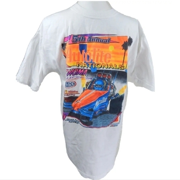 Mega Top Vintage Autolite Nationals Graphic Tee - Picture 1 of 3